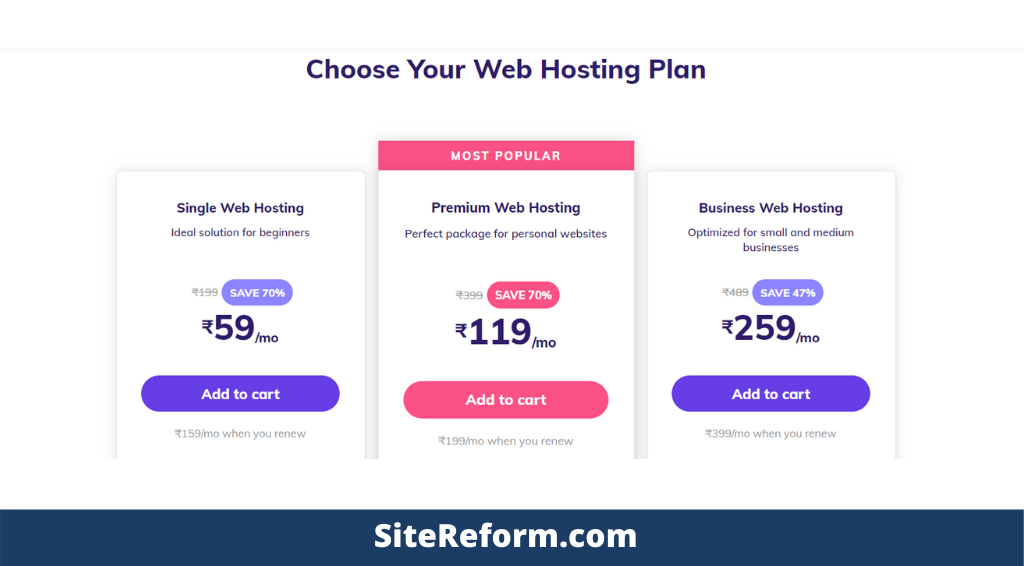 Sitereform Hostinger web hosting plan How To Start A Blog From Scratch in 2022 [5 Simple Steps]