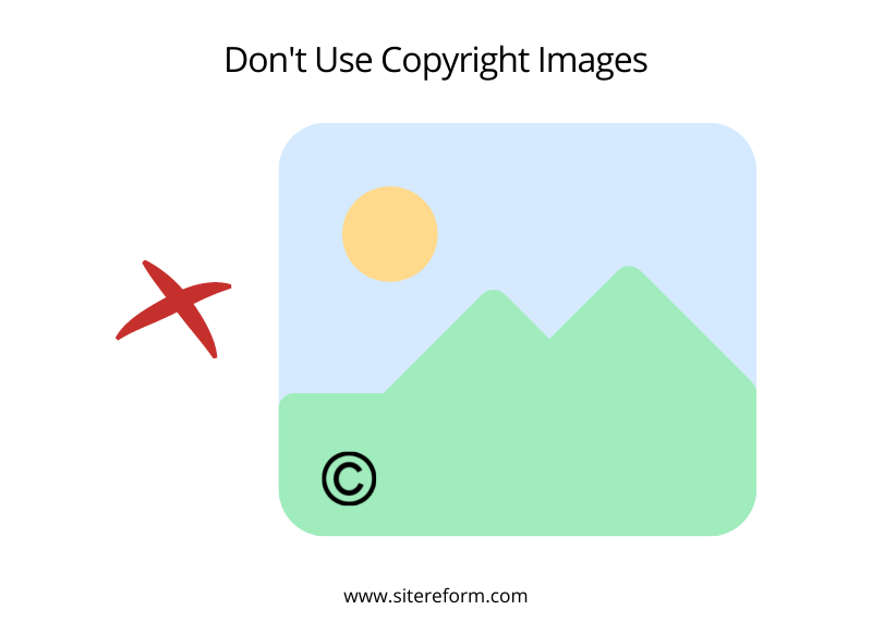 Dont Use Copyright Images 7 Crucial Image SEO Tips for Beginners