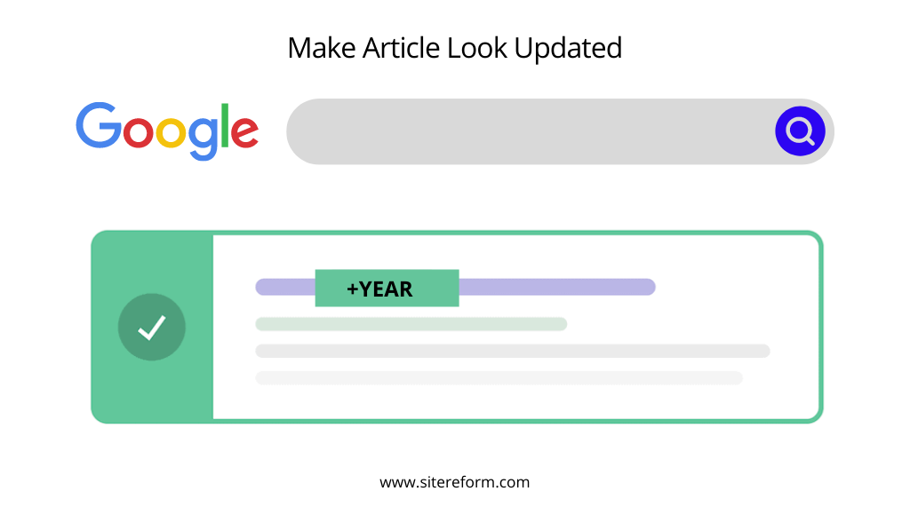 Make Article Look Updated 1 Create SEO Friendly Title Tags: Best Practices with Example