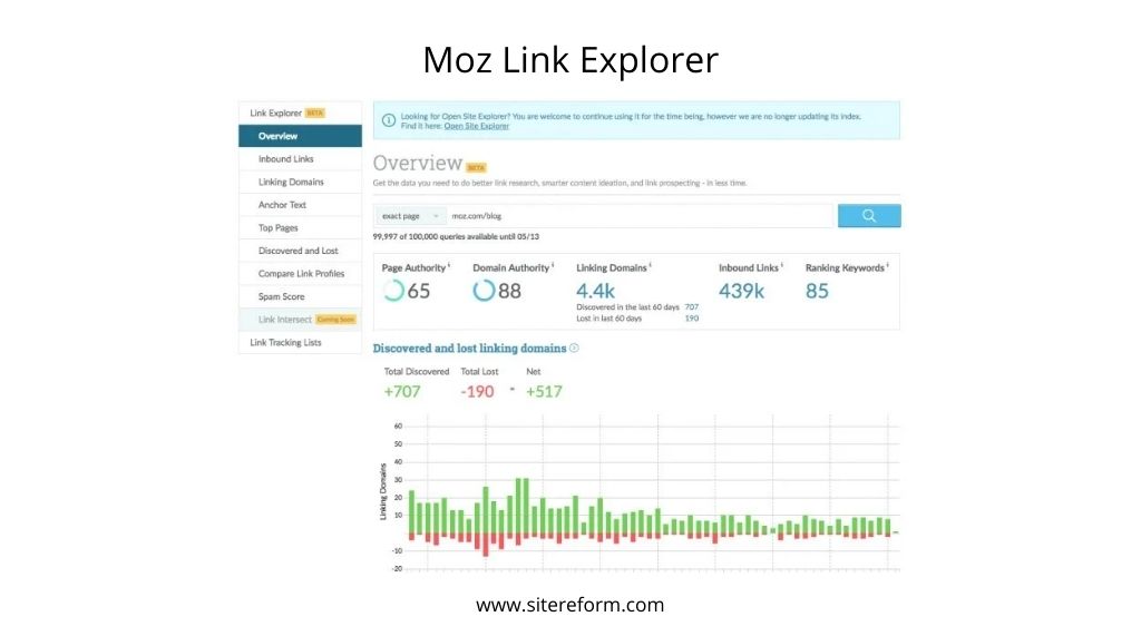 Moz Link 7 Accurate Backlink Checker Tools 2022- Check Backlinks for Any Site
