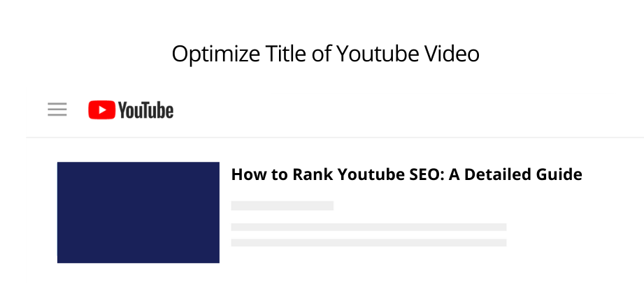 Optimize Title of Youtube Video e1652428479938 YouTube Video SEO: 11 Ultimate Guide for Beginners