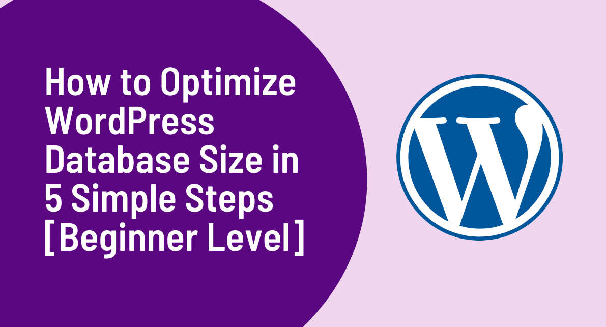 Optimize WordPress Database Size