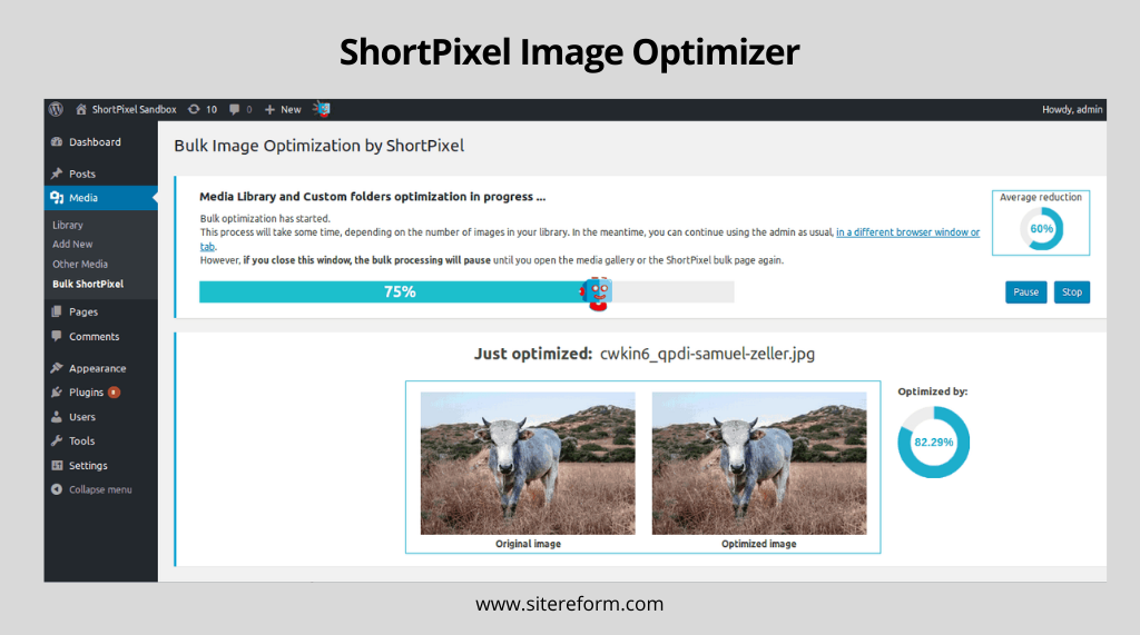 ShortPixel Image Optimizer 6 Quick Ways to Improve Page Loading Speed for Good SEO